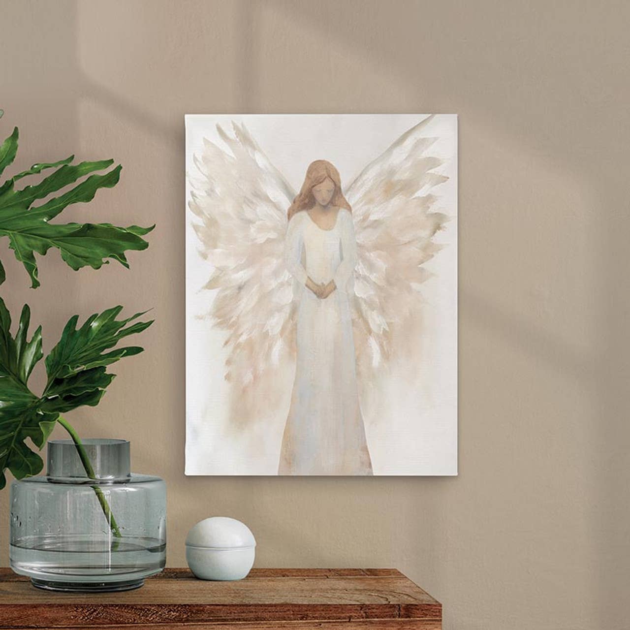 He Is Risen Collection Canvas - For He Will: 12" W x 15.75" H