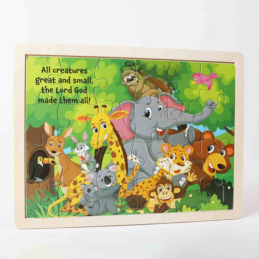 Wooden Puzzle - Jungle