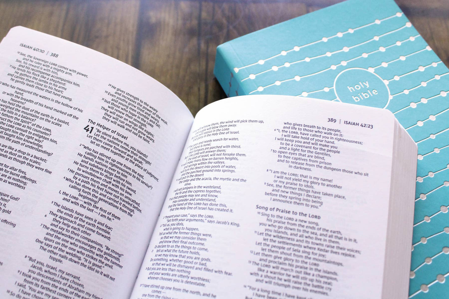 NIV Bible for Girls Soft Touch Edition Leathersoft Teal