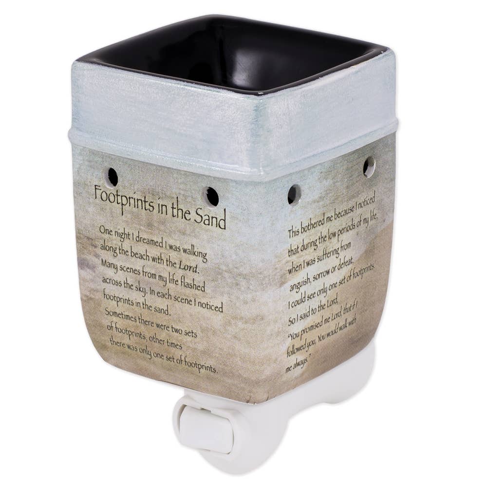 Footprints in the Sand Plug-in Warmer