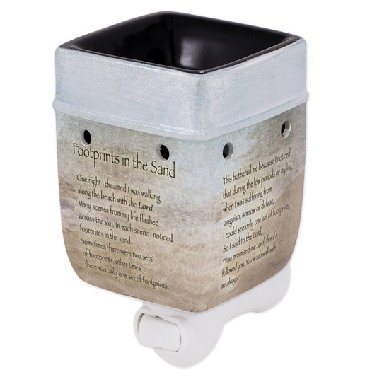 Footprints in the Sand Plug-in Warmer