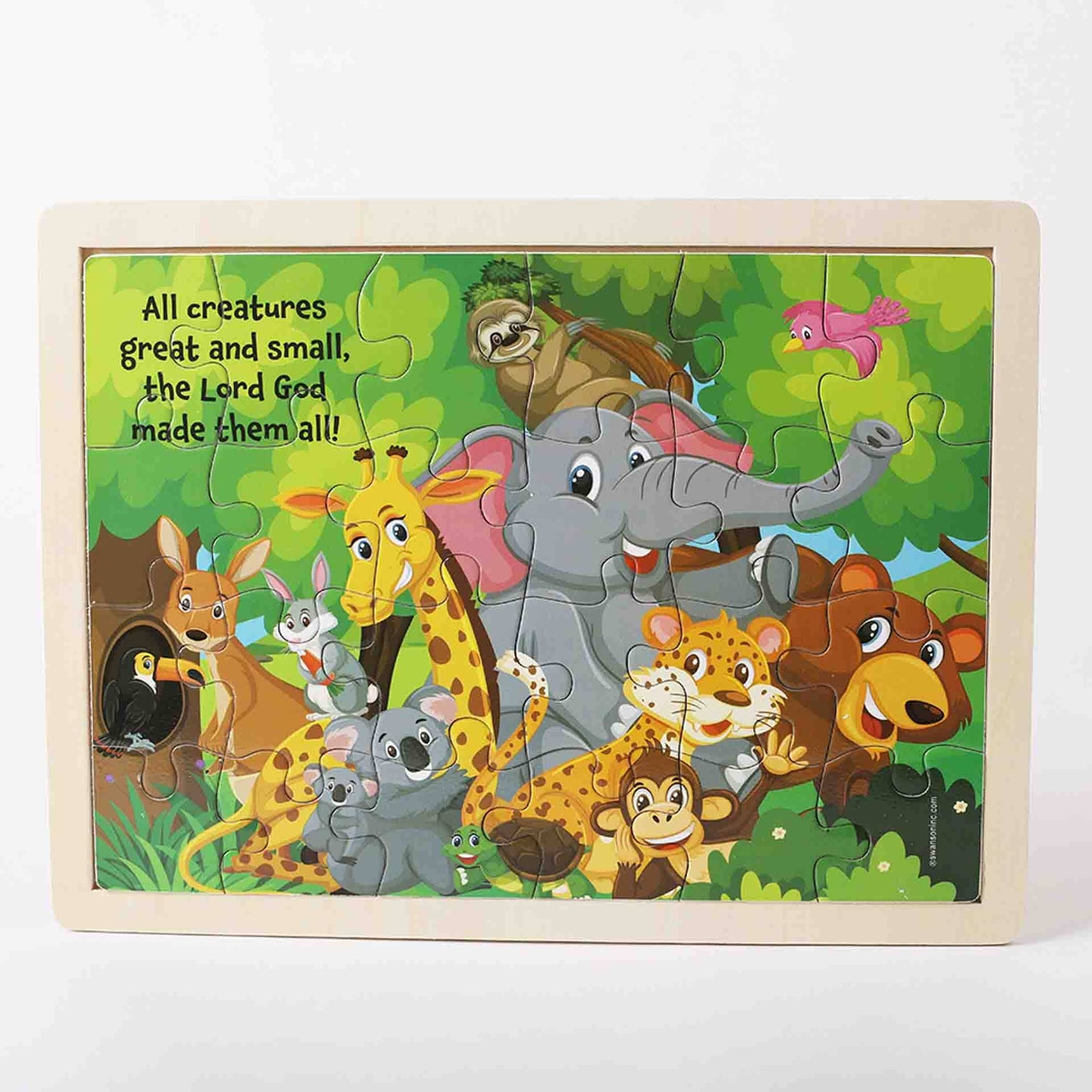 Wooden Puzzle - Jungle