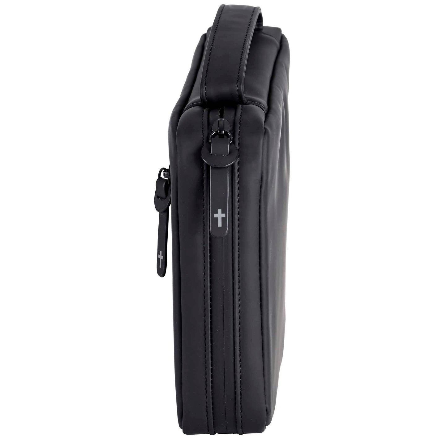 White Dove Bible Case Black Large Water Resistant