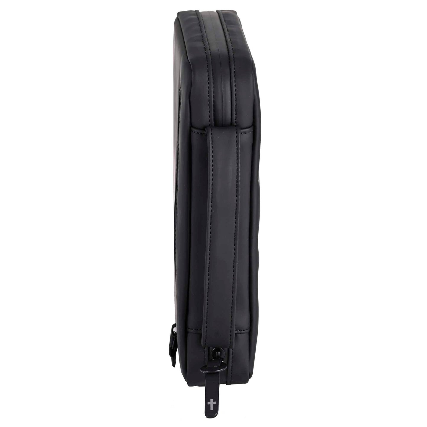 White Dove Bible Case Black Large Water Resistant