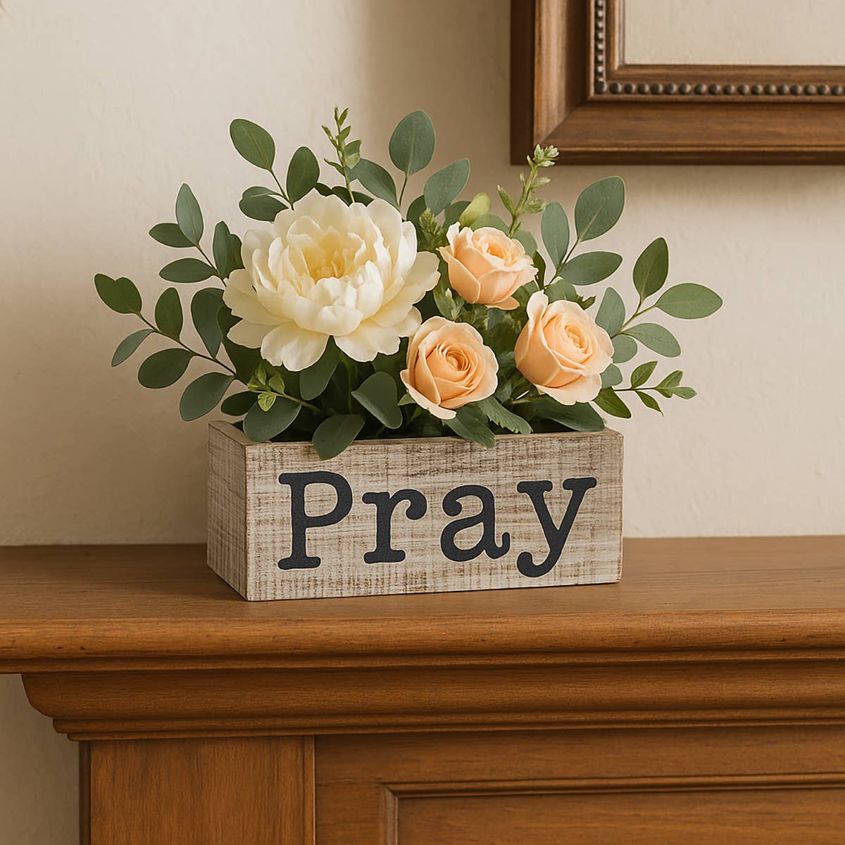 Distressed Wooden Box Set