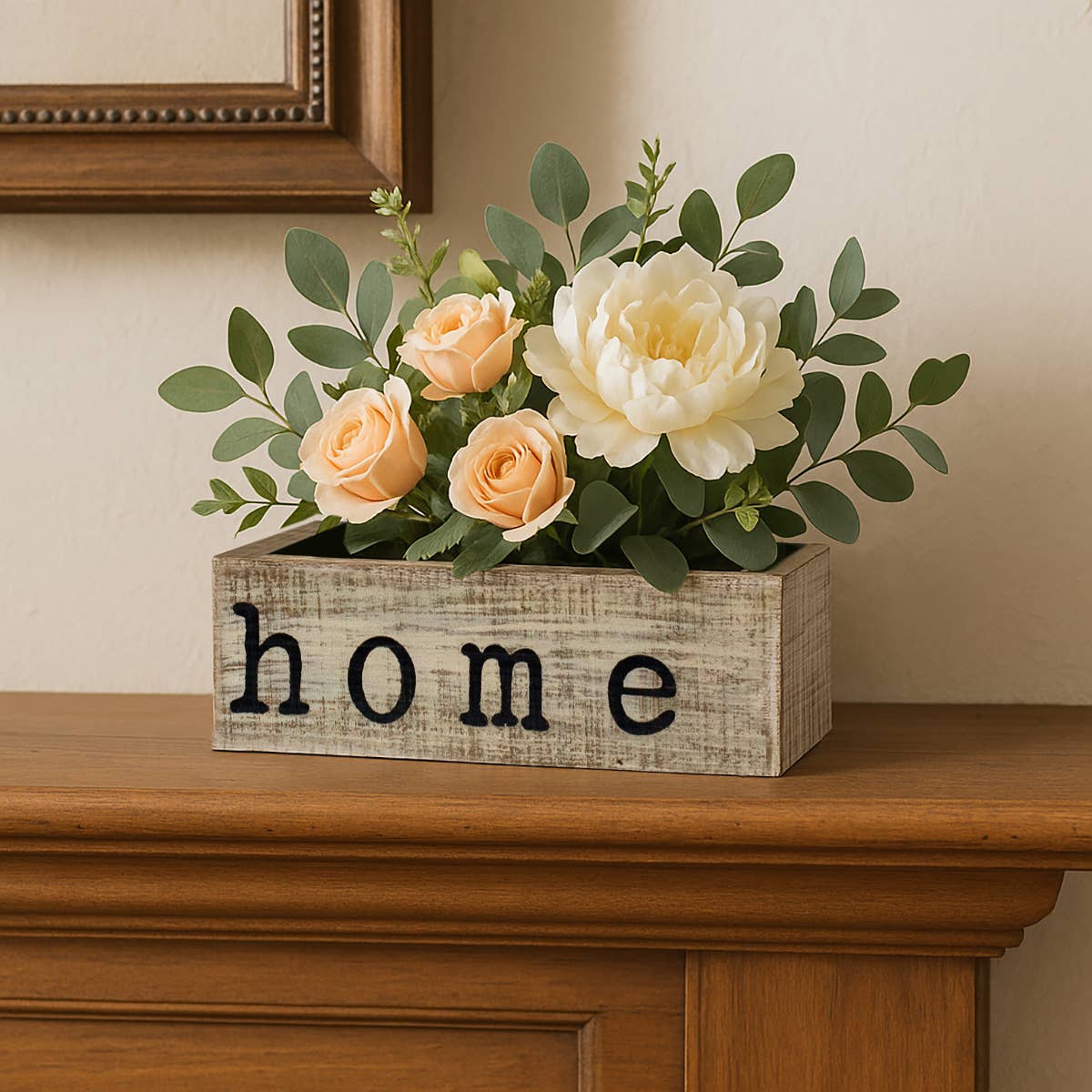Distressed Wooden Box Set