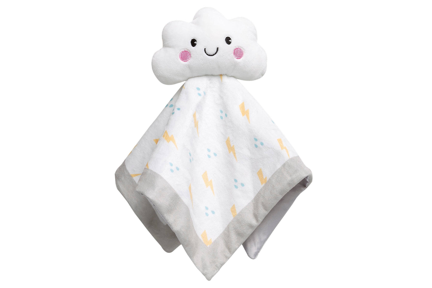 Cloud Baby Lovey Blanket, White
