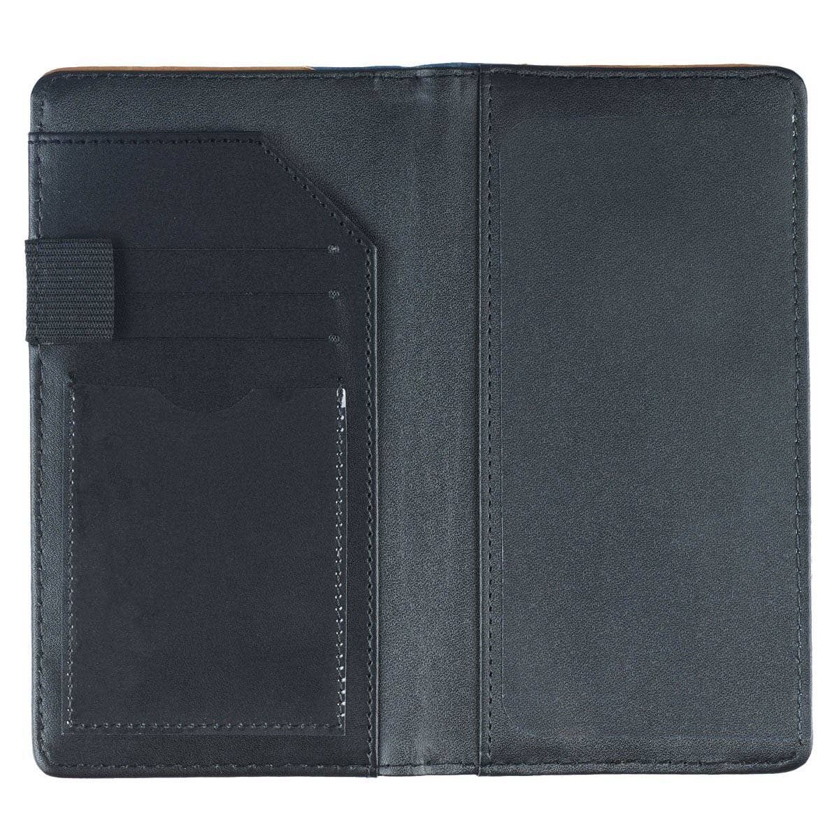 Checkbook Wallet Two-tone Strong & Courageous Josh. 1:9