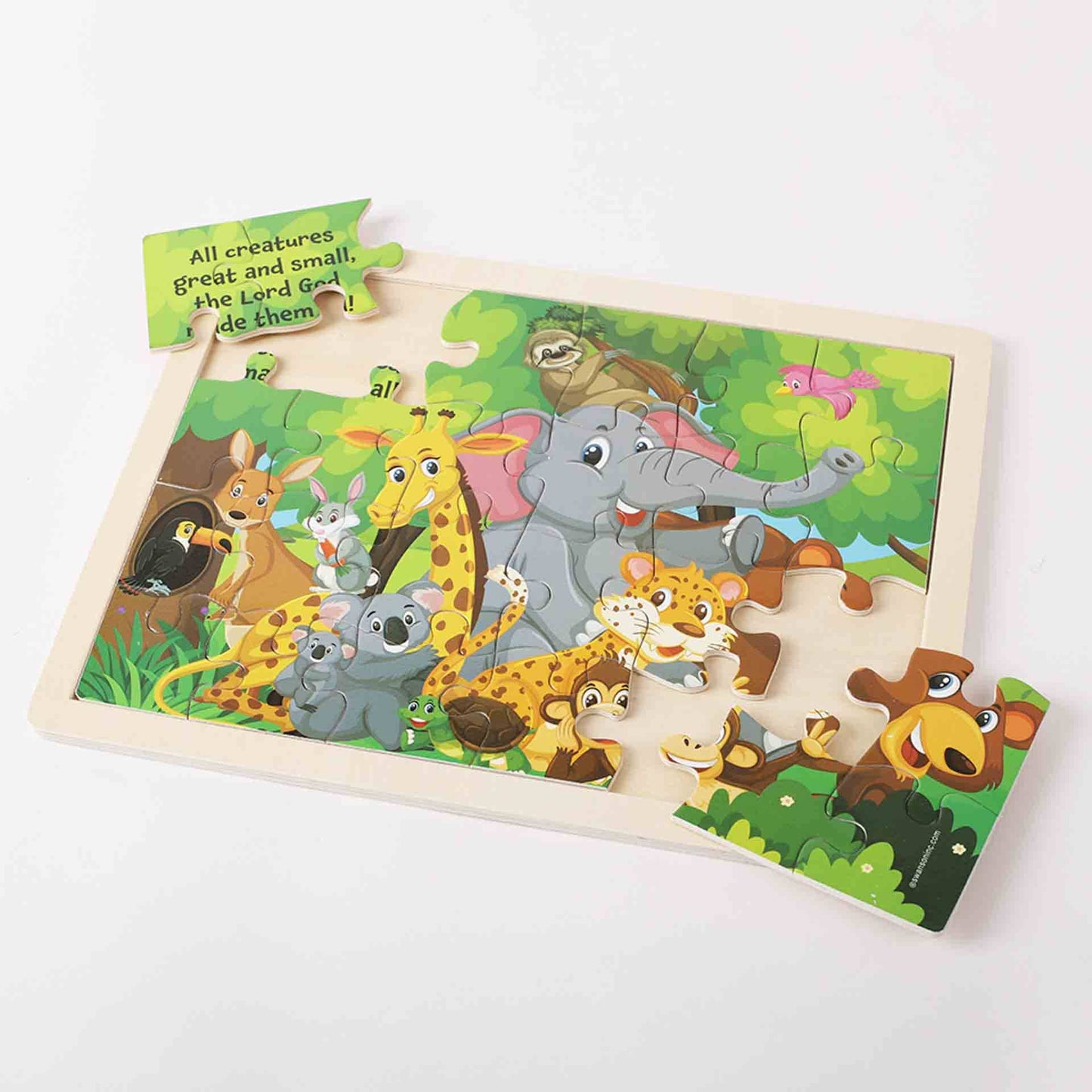 Wooden Puzzle - Jungle